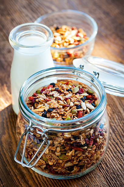 istock Homemade toasted granola 499176633