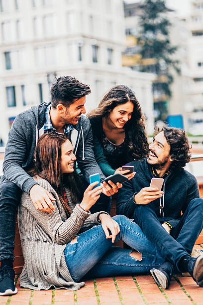 istock Surfing the net in the city 499179594