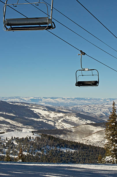 istock Ski Lift at Vail, Colorado 499181216