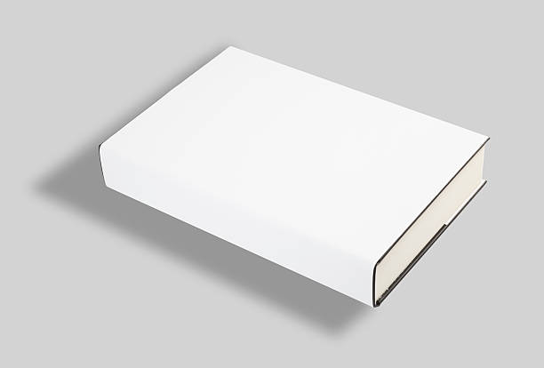 istock Blank book cover w clipping path 499181678