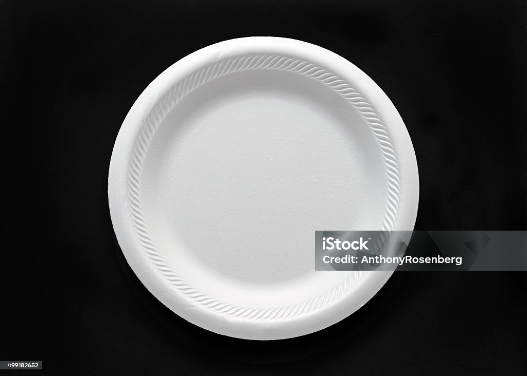 Styrofoam Plate Stock Photo - Download Image Now - Plastic Plate, Plate,  White Color - iStock