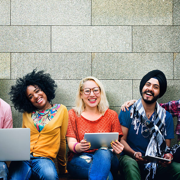 istock Community Copy Space Diverse Ethnic Teenage Team Concept 499182922