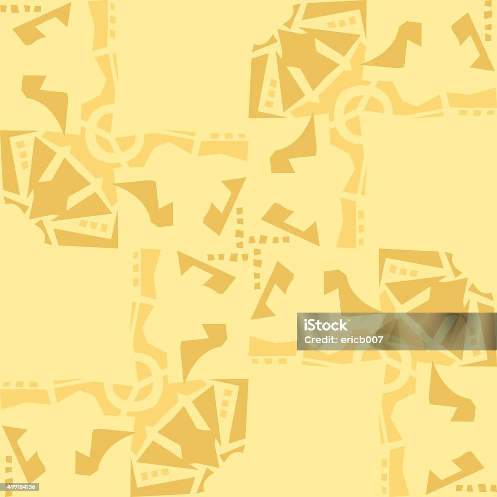 Yellow Rectangle Patterns Repeating Yellow Rectangular Shapes Stock Illustration - Download Image ...