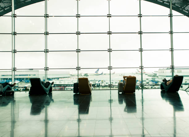 istock Resting seats at the airport 499188889