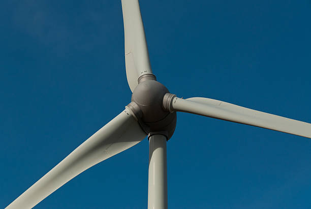 istock Close up of a wind turbine 499189275