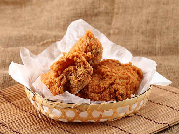 fried chicken breast.