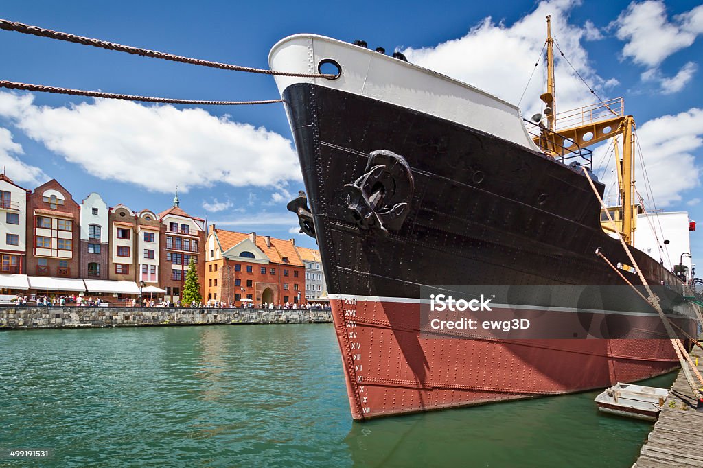 Old town en Gdansk, Polonia - Foto de stock de Agua libre de derechos