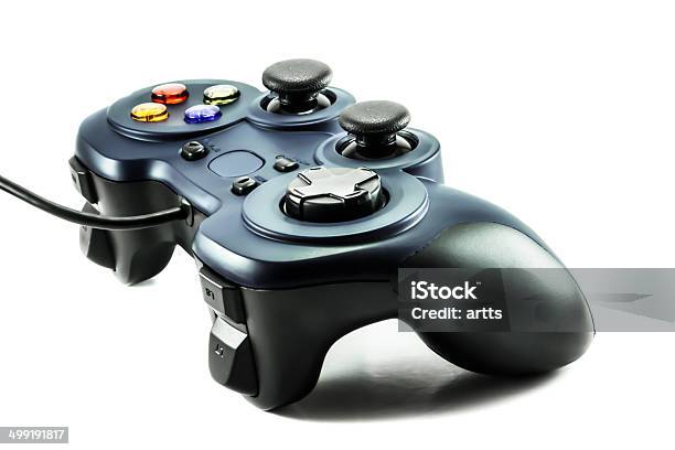 Video Game Controller Stock Photo - Download Image Now - Control, Leisure Games, Push Button