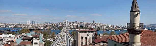 panoramic view on Istanbul, Turkey