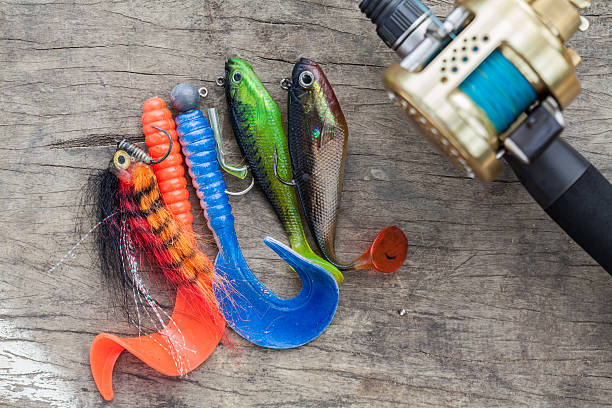 istock lures for fishing, bait 499192713
