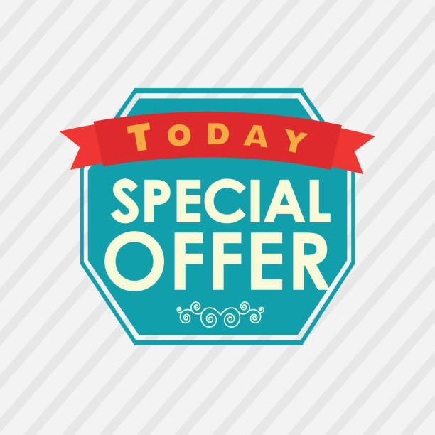 Shopping design Shopping design over white background, vector illustration todays special stock illustrations