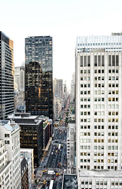 istock Fifth Avenue, NYC. Aerial View. 499195323