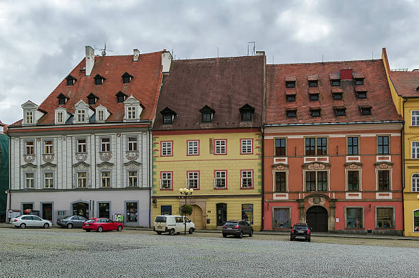 istock market square in Cheb, Czech republic 499200392