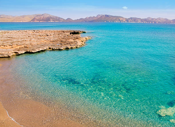 istock Alcudia in Mallorca la Victoria turquoise beach 499203680
