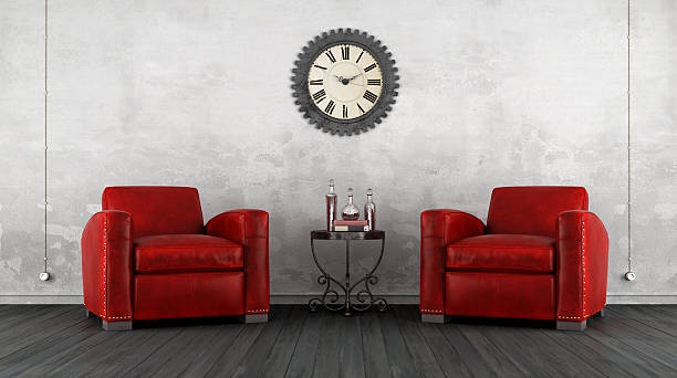 istock Classic living room with two armchair 499203936