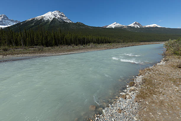 istock Canadian Rockies mountain river scene 499205726
