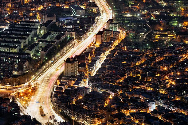 istock Seoul at Night From Above 499205881