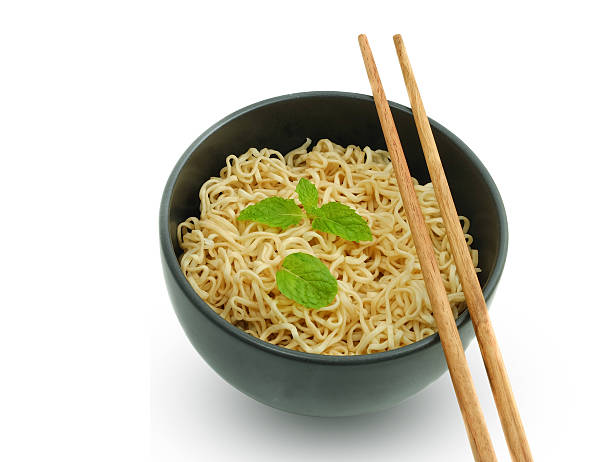 istock noodle in the bowl with chopstick 499206416