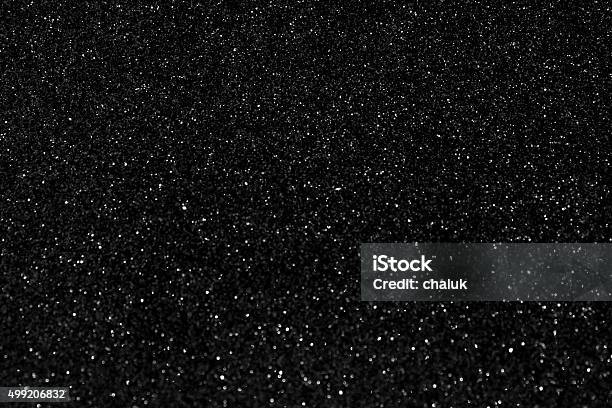 Glittering Fashion Black Background Stock Photo - Download Image Now - Black Color, Sequin, Glitter