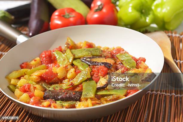 Vegetable Saute Stock Photo - Download Image Now - Bean, Close-up, Condiment