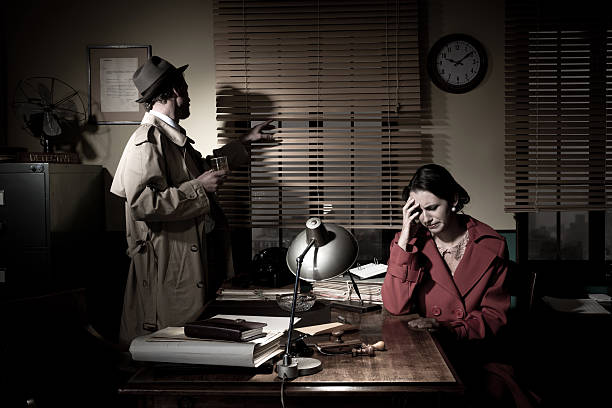 istock Detective giving bad news 499210522