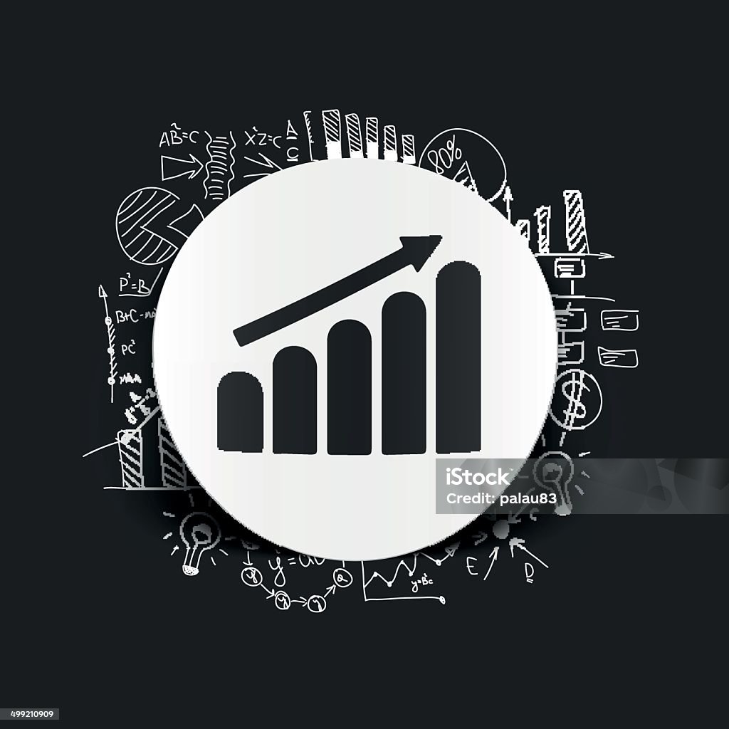 Business Formulas Visualisation Drawing Business Formulas Chart Stock Illustration - Download Image Now ...