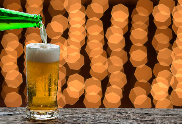 istock Enjoy beer in night club. 499223569
