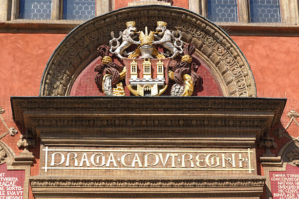 istock Prague Coat of arms 499223995