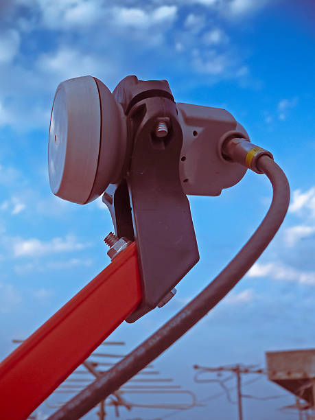 istock Clpse up part of a dish antenna 499228364