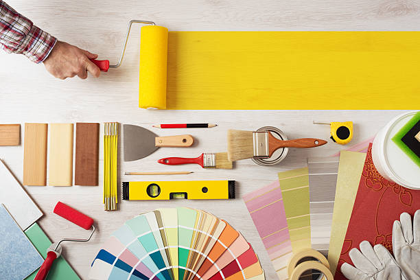 istock Painting and decorating DIY banner 499229030