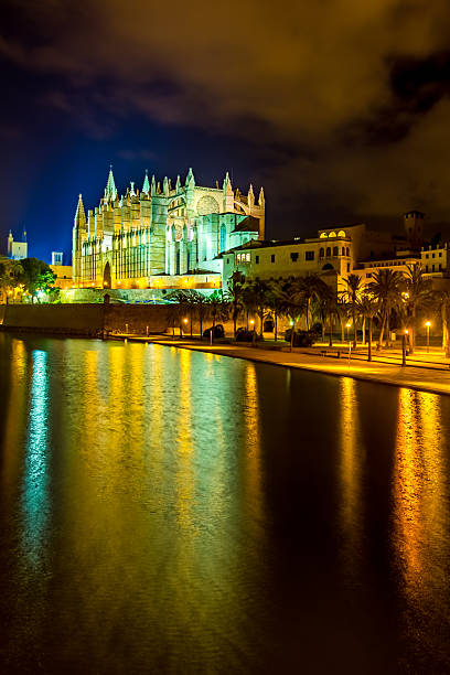 istock Palma de Mallorca at Night Plaza de Major Majorca Spain 499233198