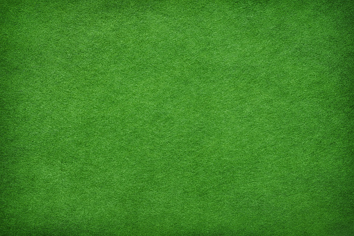 Abstract green background based on felt texture