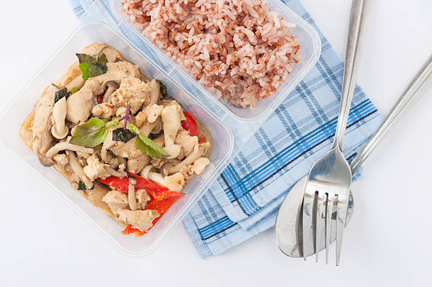 istock Clean food lunch box 499234468