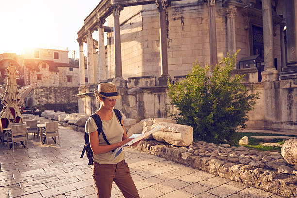 istock Making the most of her time in Croatia 499234598