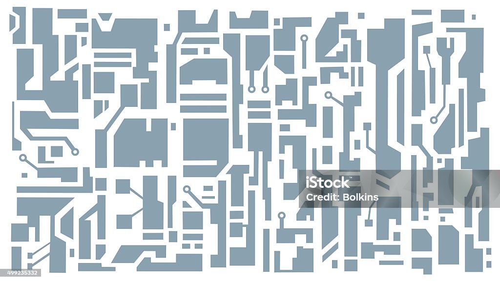 High Tech Material Pattern Hitech Pattern Stock Illustration - Download Image Now - 2015, Abstract ...