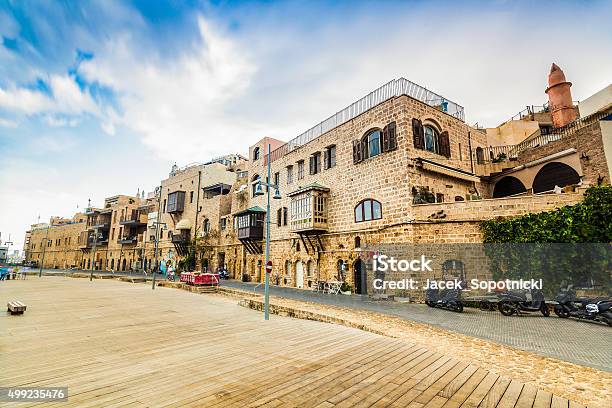 Old Port Buildings In Yafo Israel Stock Photo - Download Image Now - Tel Aviv, Street, Jaffa