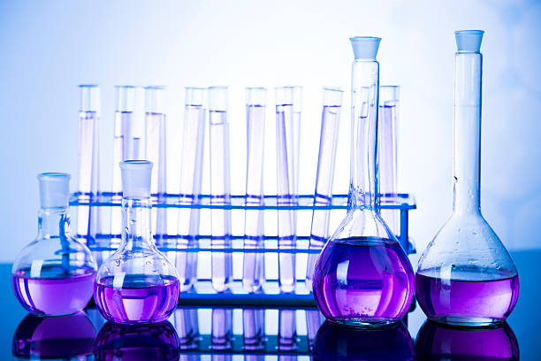 istock Laboratory glass, Chemistry science concept 499238068
