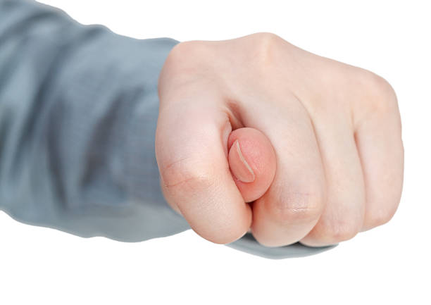 istock direct view of fig sign - hand gesture 499241137