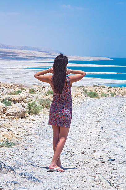 istock Girl at the Dead Sea 499241469
