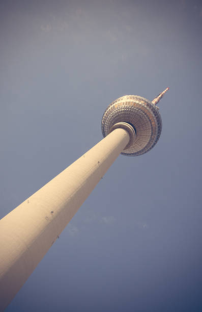 istock Vintage TV tower Alexanderplatz 499241995