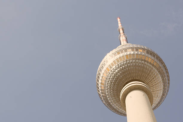 istock Vintage Zoomed TV tower Alexanderplatz 499241997