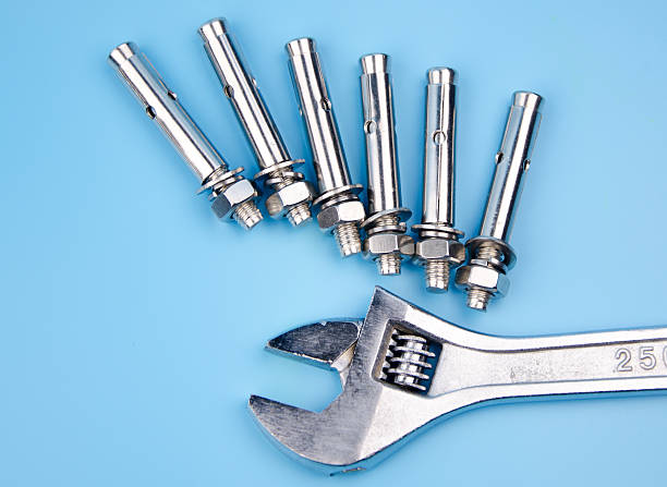 istock Expansion screw high strength industrial 499242291