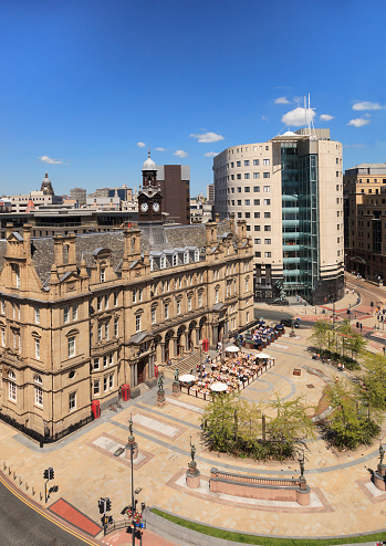 Leeds City Square - Leeds West Yorkshire. 