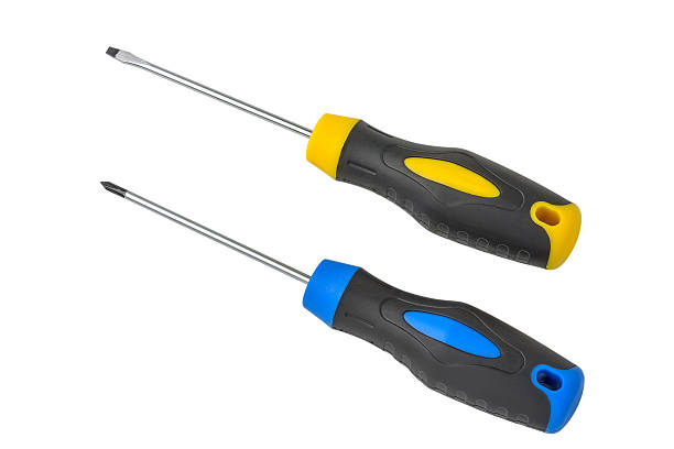 Two screwdrivers. stock photo