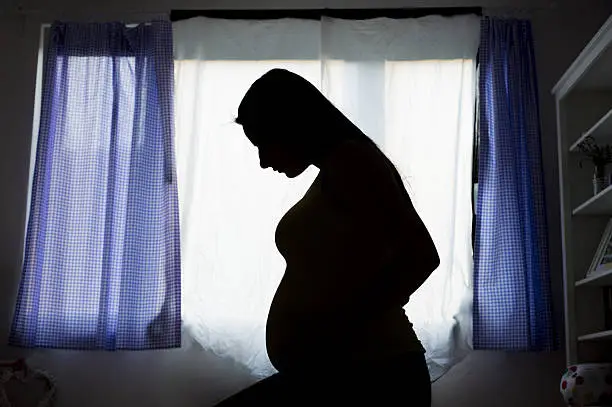 Photo of Pregnant woman at home