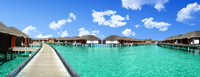 Rest in the Maldives at the beautiful cottages