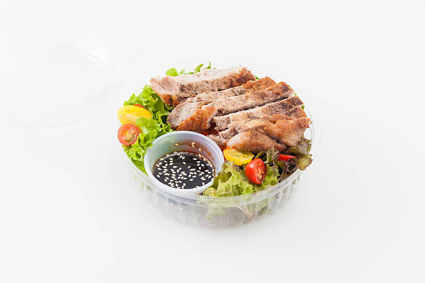istock Clean food lunch box 499253706