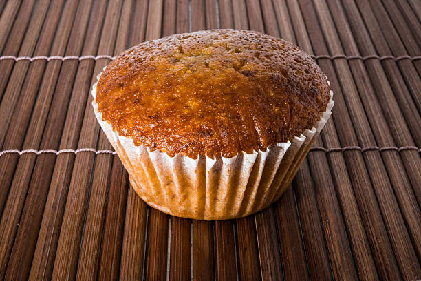 banana cake on wood backgrounds