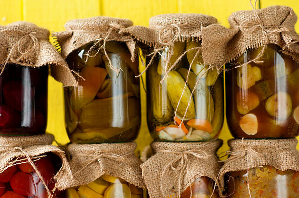 istock Assortment of canned vegetables 499259590