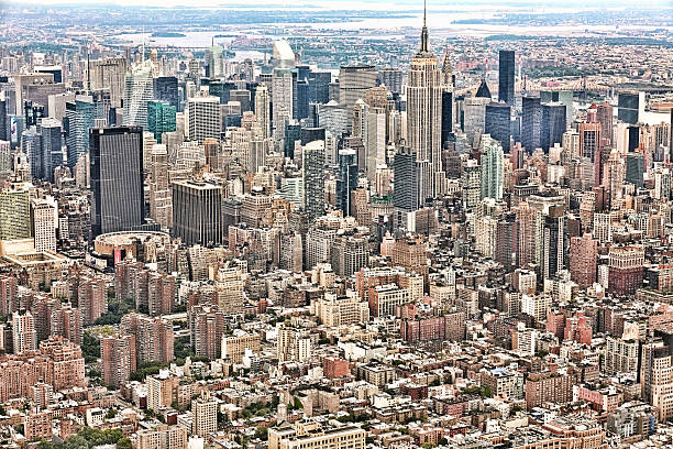 istock Arial view of NYC and Empire State Building 499259657